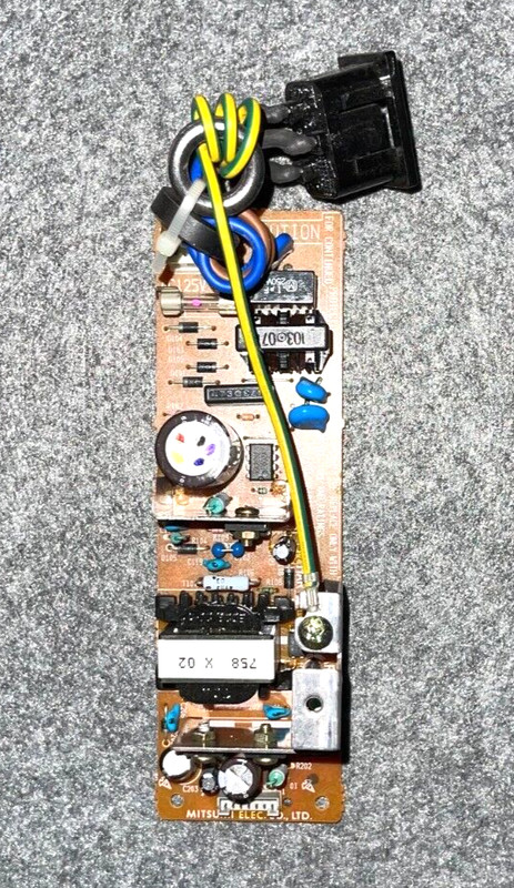 Panasonic KX-FP85 FAX Machine OEM Power Board (68-4725A/SRF989UC) Made in Japan