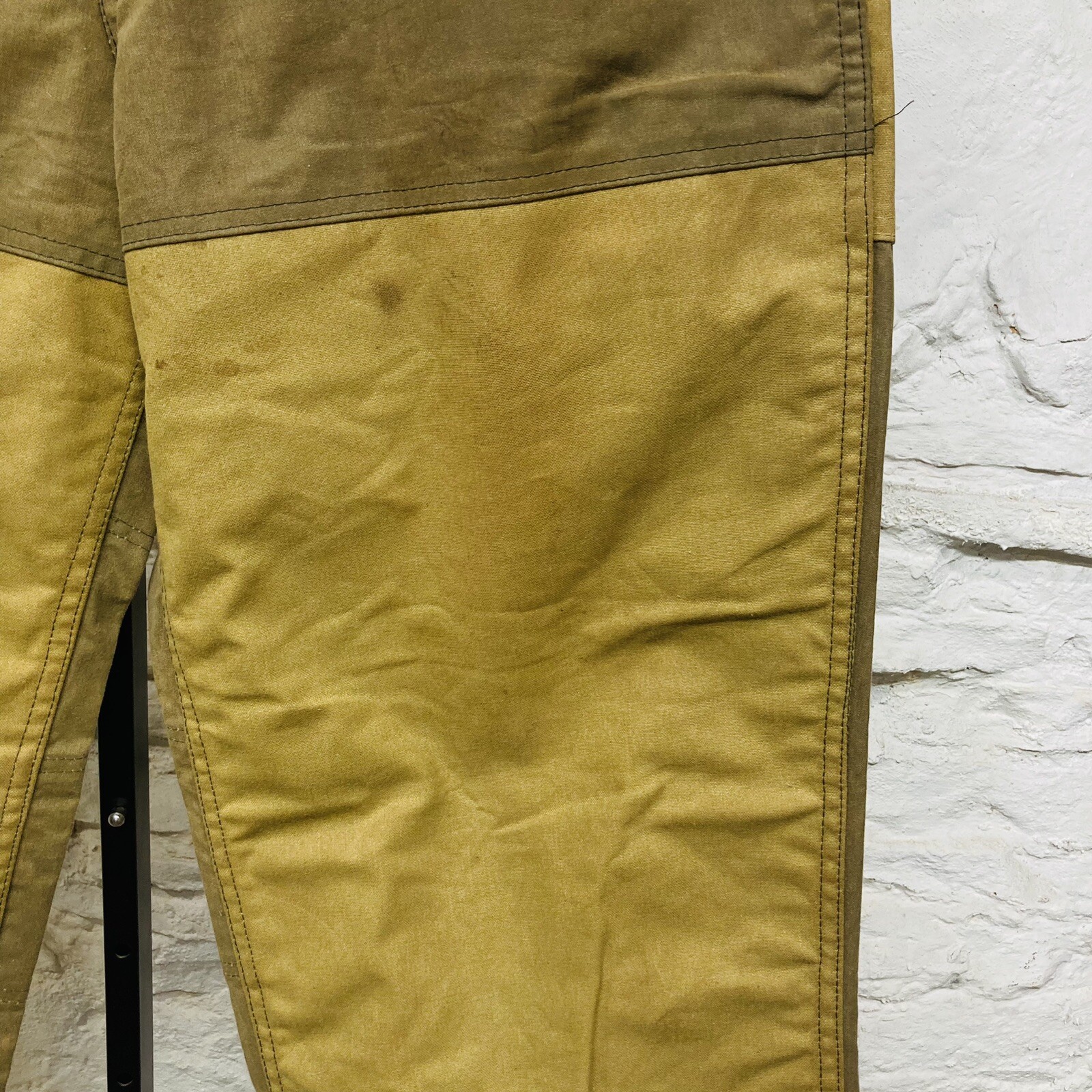 FILSON USA Made Mens Waxed Tin Cloth Double Knee Hunting Pants Style