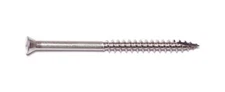 #7 x 2-1/4" Square Drive Stainless Steel Trim Head Wood Screw
