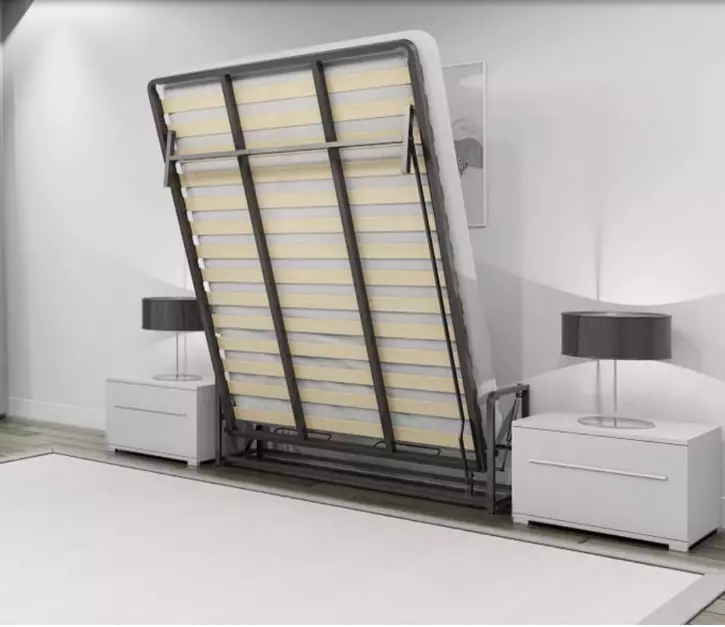 Folding bed against wall deals
