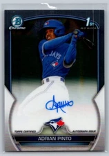 2023 Bowman Chrome #CPA-API Adrian Pinto Prospects Auto