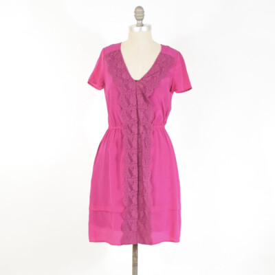 chinese dress ladies Marc Jacobs Bright Yellow Lace Mini Dress with Sequin Embellishment –  PauméLosAngeles main image 1