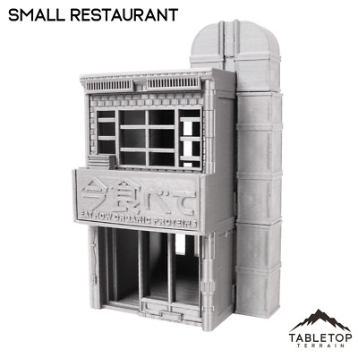 Cyberpunk Small Restaurant - Cyberpunk Building 