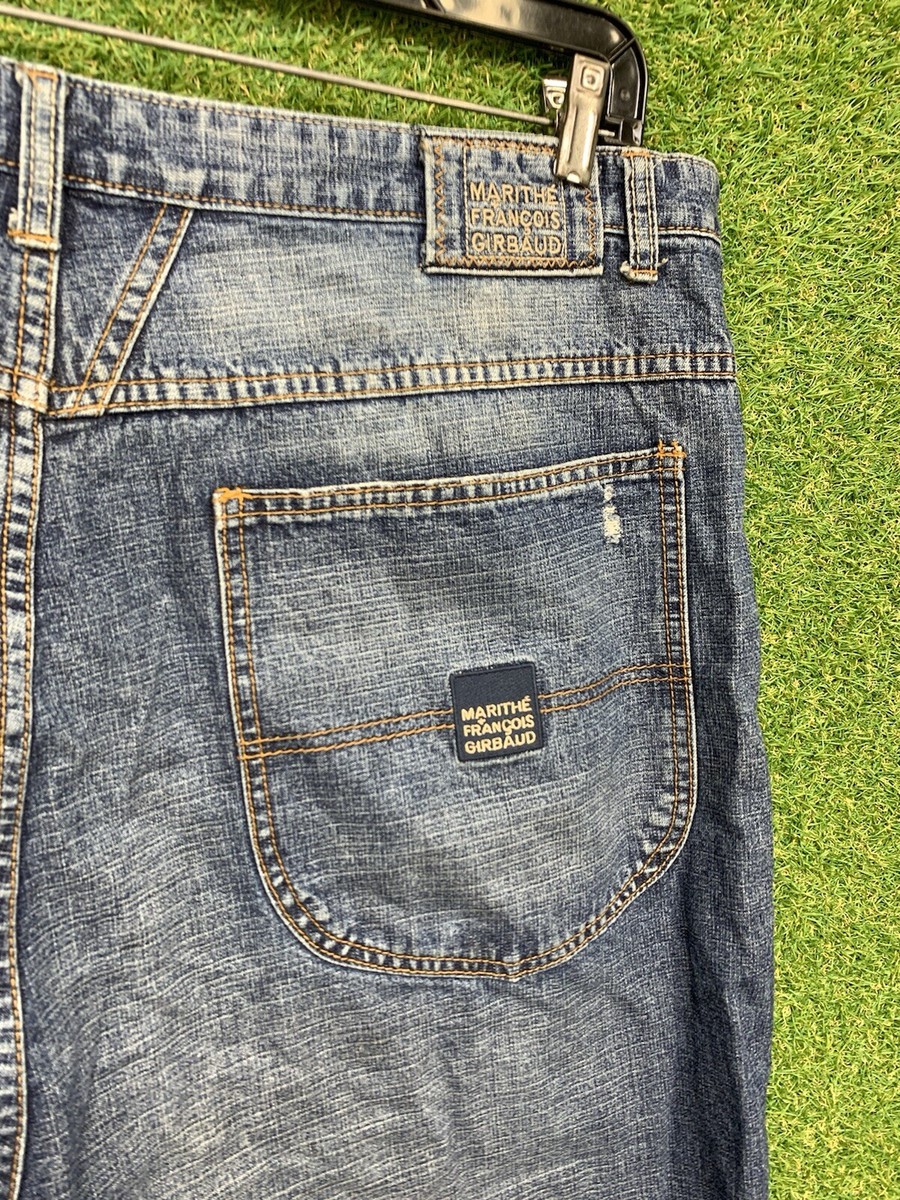 Marithe Francois Girbaud Jeans Mens 44 44x30 Wide Leg Baggy Y2K