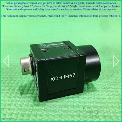 その他 SONY XC-HR57 SONY XC-HR57, 1/2 progressive scan CCD Camera as photo, sn:4064