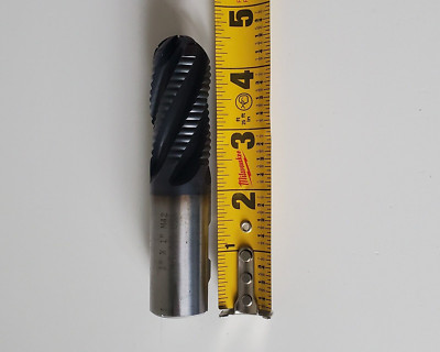 New 1'' Ball End Mill HSCO 5 Flute TICN 1x1x2x4-1/2 Cutter~USA