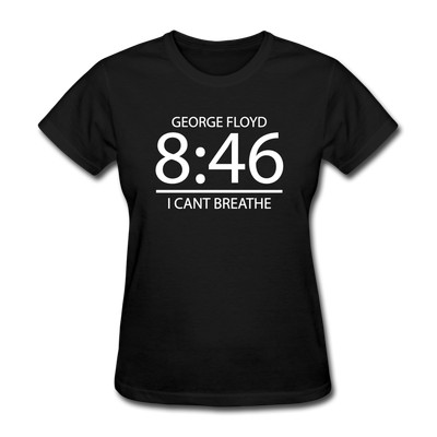 GEORGE FLOYD 8:46 Women's T-Shirt | eBay