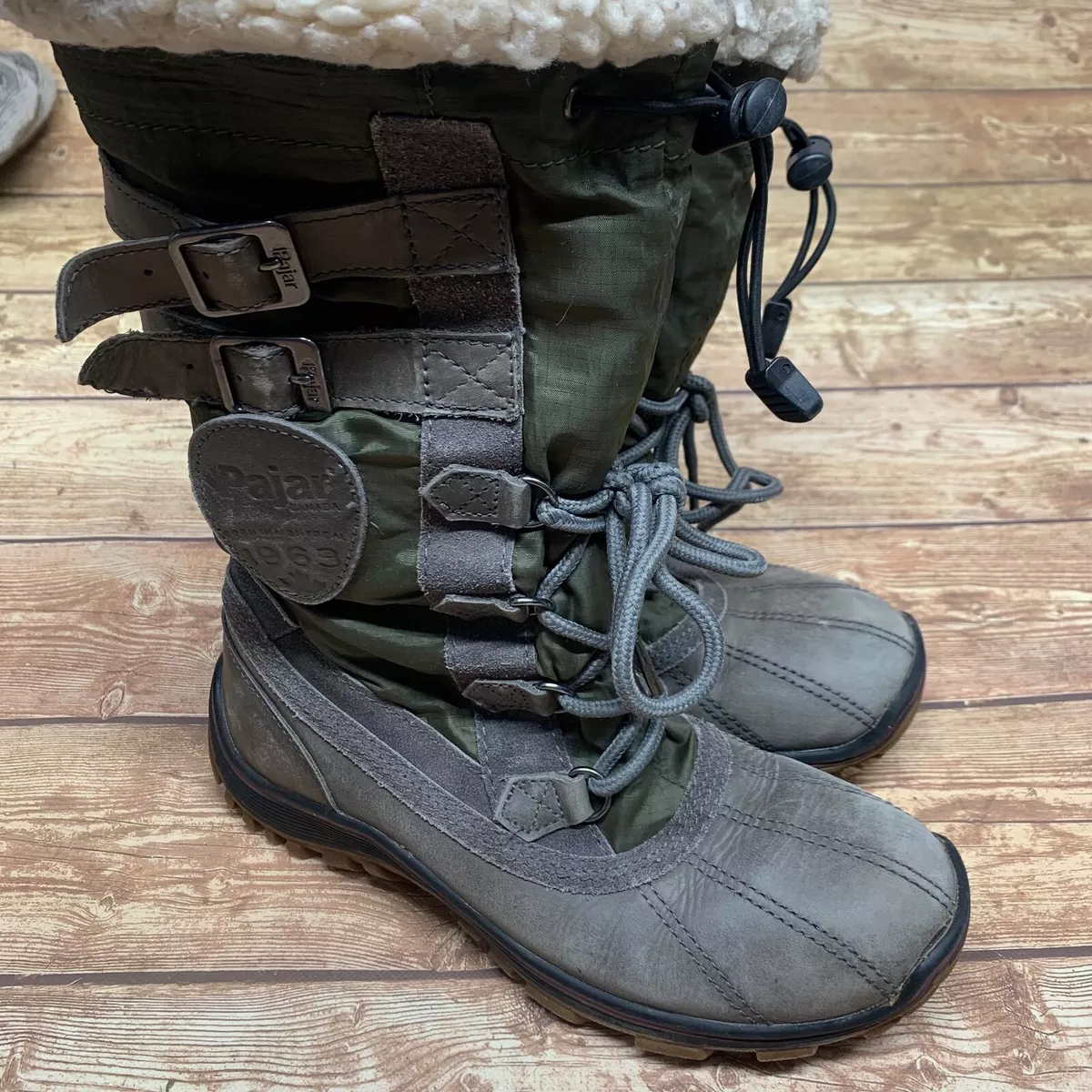 Womens green winter boots cheap