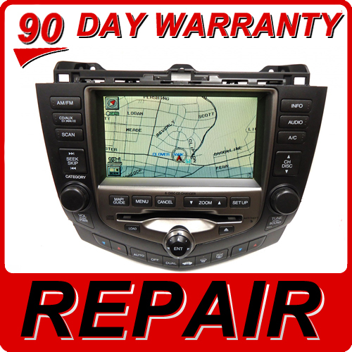 REPAIR SERVICE for HONDA Accord Navigation GPS System 6 Disc Changer CD