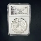 2013(S) Silver Eagle S$1 First Releases Struck At San Francisco Graded NGC MS70