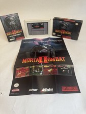 Mortal Kombat II Super Nintendo SNES CIB Tested Authentic Complete W/poster