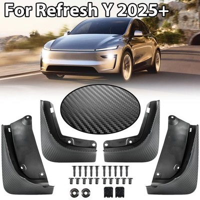 4× Schmutzfänger Spritzschutz Vorne Hinten Für Tesla Model Y Juniper 2025 2026