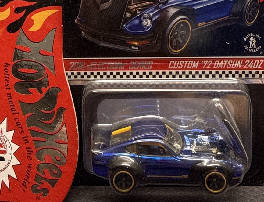 Hot Wheels 2018 Selections Custom '72 Datsun 240Z | Blue | RLC