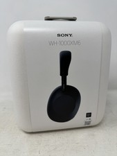 Sony WH-1000XM6 Wireless Noise Cancelling Headphones Black Brand New Sealed