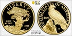 2023-W (PR70 DCAM) American Liberty High Relief 1 oz Gold $100 PCGS