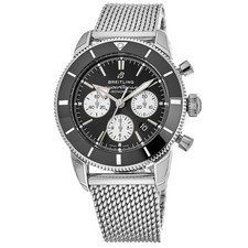 New Breitling Superocean Heritage B01 Chronograph 44 Men's Watch AB0162121B1A1