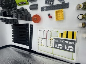 LEGO City Volcano Heavy-lift Helicopter (60125) USED ( Read )