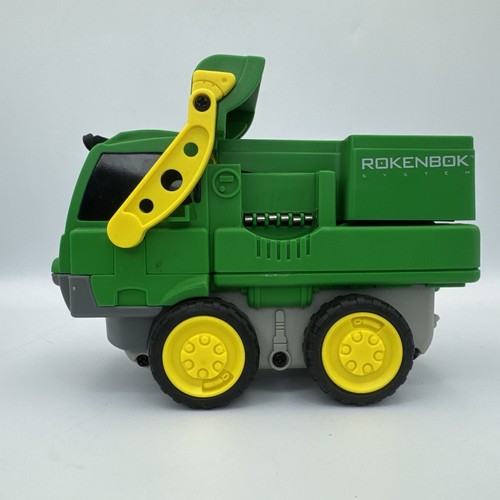 Rokenbok System RC Green Front Loader Dump Truck Vehicle 04211 Powers On *READ* - Picture 6 of 23