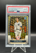 Anthony Volpe 2023 Bowman Chrome Sapphire Superfractor RC #1/1🔥 PSA 10 Gem Mint