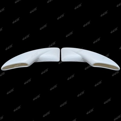 1 Pair FRP Rear Engine Lid Air Duct Scoop Vent For Toyota MR2