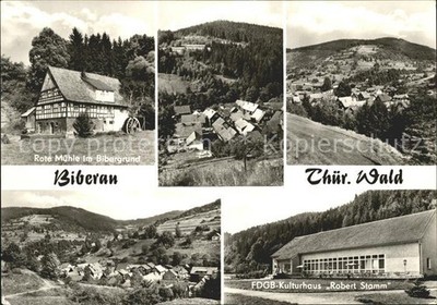 Biberau Rote Muehle Bibergrund FDGB Culture House Robert Stamm