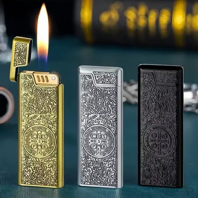 ZORRO 799s Slim Metal Butane Lighter Windproof Constantine