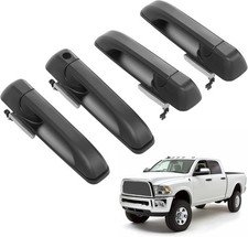 4pcs Door Handle Compatible With 2009-2025 Dodge Ram 1500 Classic 2500 3500 Pick