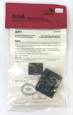 Digitrax AR1 Automatic Reverse Controller Auto Reverser DCC All Scales Green USA