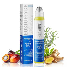 Hair Growth Serum Roll on with 3 Rosemary,3 Batana Oil,2 Pea Extract,2 Ginge