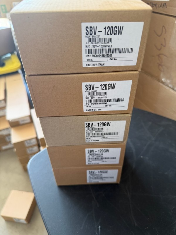 Hanwha SBV-120GW Camera Backbox