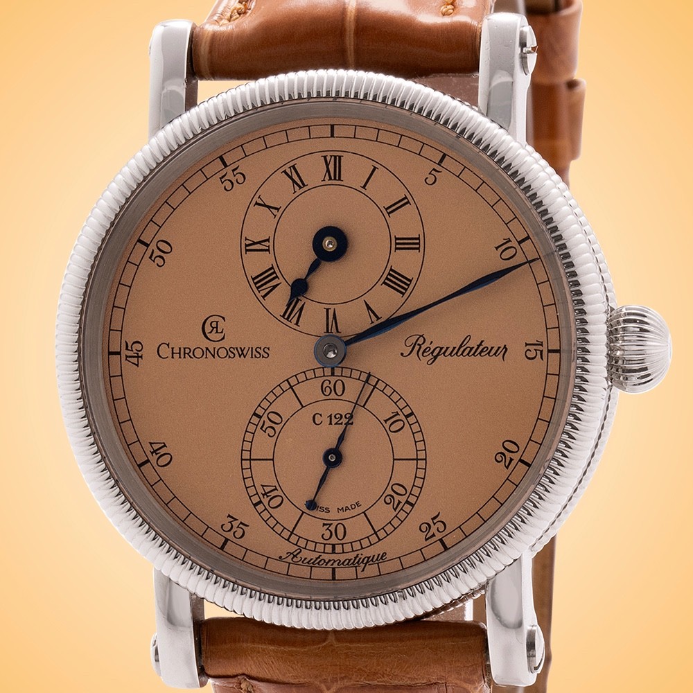 Chronoswiss Regulateur Automatic 34 mm Stainless Steel Watch CH 1223M
