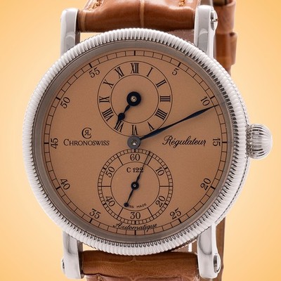 Chronoswiss Regulateur Automatic 34 mm Stainless Steel Watch CH