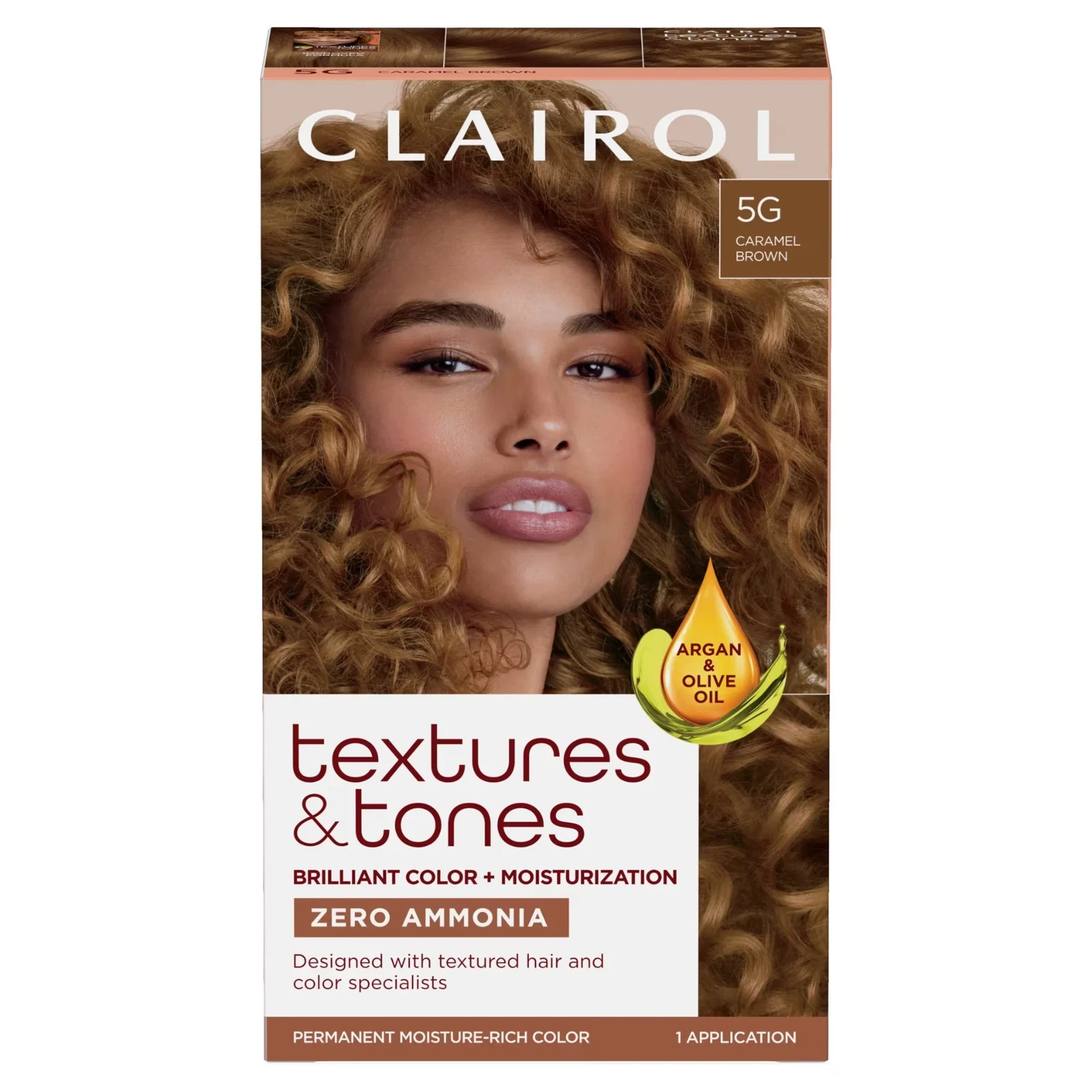 Clairol Textures & Tones Permanent Hair Dye Ammonia-Free ( C