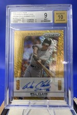 Will Clark Gold Throwback Signature FOTL /2