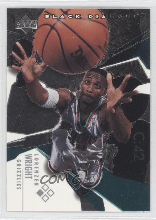 2003-04 Upper Deck Black Diamond Single Diamond Lorenzen Wright #82 0w8