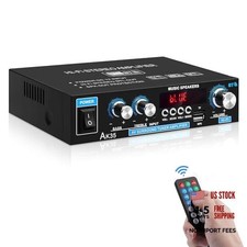 Home Audio Amplifier AK-35 HiFi Bluetooth 5.0 Mini AK-35 2.0CH 30W 30W RMS 