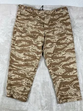 Tru Spec Tactical Pants Men 3XL 48X32 Brown Tiger Stripe Camouflage Rip Stop