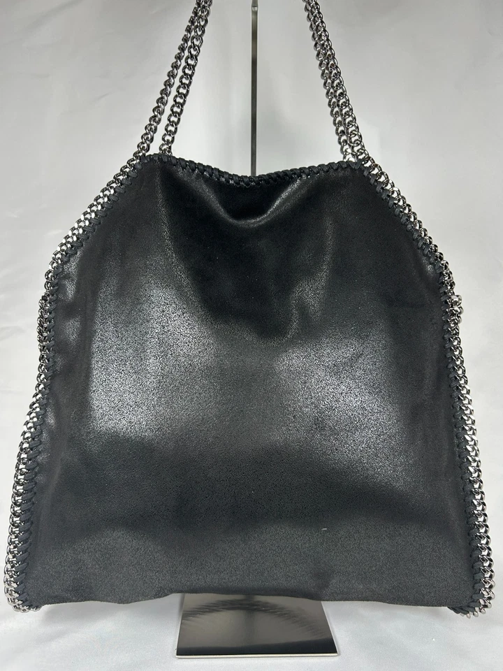 Stella McCartney Falabella 折叠式托特包 单肩包 黑色 美丽 英国 122610 — 第 4/4 张图片