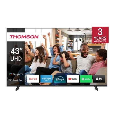 Thomson Q70 Series 43UG4S14 109.2 cm (43'') 4K Ultra HD Smart TV Wi-Fi Black