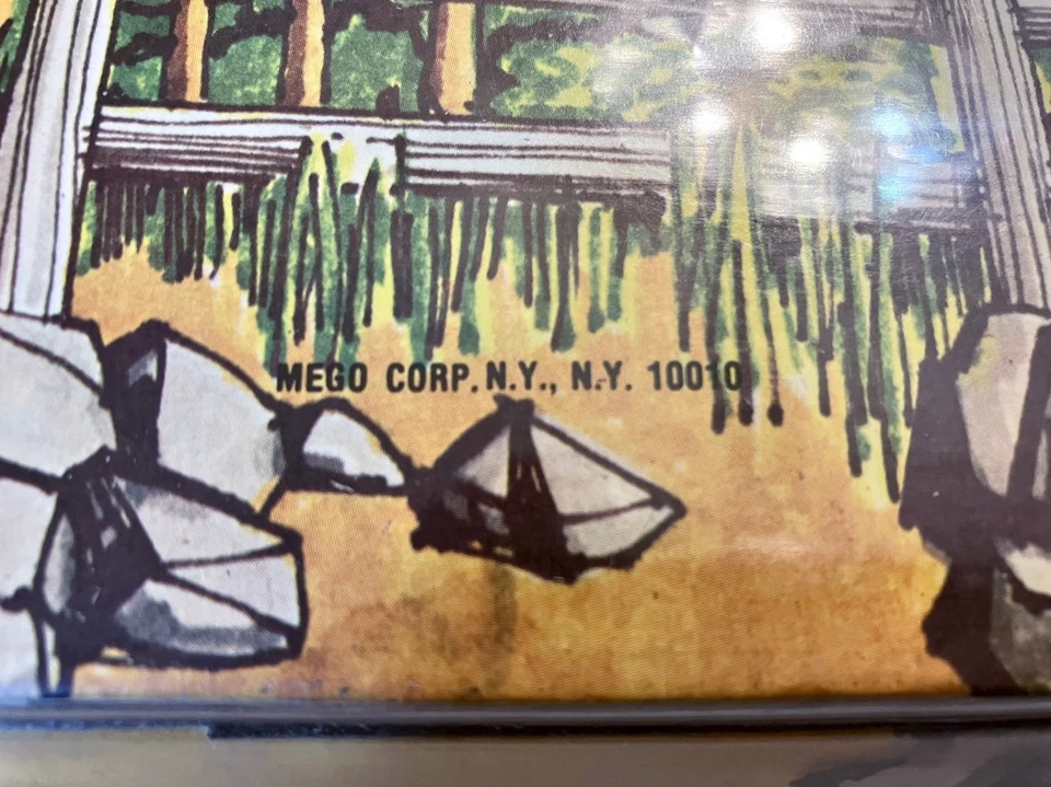 Juego de vinilo Mego Batman 1974 BatCave Bat Cave Foto 3 de 4