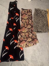 Vintage 90s Y2K Women  s Size 10 Lot Of 3 Clothing Bundle Cottagecore Classic