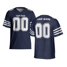 Personalized Team Name Number Football Jersey For Team Fans