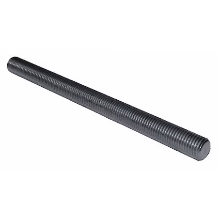Zoro Select 2026052 Fully Threaded Stud, 5/16"-18, 6 Ft, Steel, Grade 8, Plain,