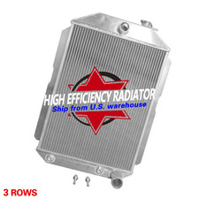 Aluminum Radiator For 1937 Chevy Hot Street Rod 350 V8 Wtranny Engine At Mt
