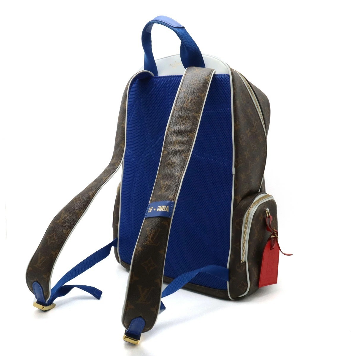 LOUIS VUITTON LV x NBA Backpack Bag Monogram Brown Virgil Abloh