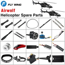 Fly Wing Airwolf RC Helicopter Parts Battery Motor Rotor Original Accessories