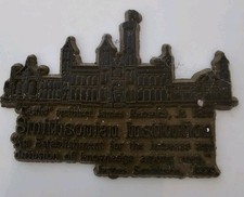 Vintage 1990s Smithsonian Institution Scenic Fridge Magnet