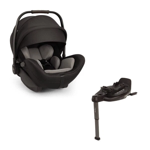 Nuna Arra Flex With Base Curve Slide Tech Caviar