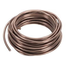 4mm x 23ft Bonsai Training Wire Floral Wire Stems Aluminum Tree Wire,Brown