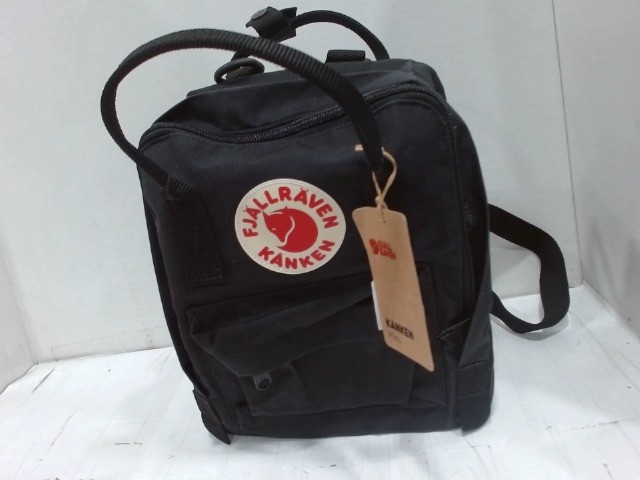 UsedVeryGood Fjallraven Kanken Classic Mini Backpack, Black